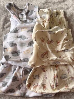 HALO SleepSack Swaddle Bundle (2) Newborn 0–3M – Disney Baby + Plush Print
